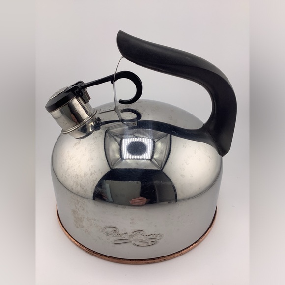 Vintage Revere Ware 2 Qt Tea Kettle - Picture 1 of 6